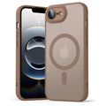 Luxury Matte Magnetic Translucent Case For iPhone 16e Shockproof Protective Cover For Magsafe iPhone 16e Wireless Charge Cover